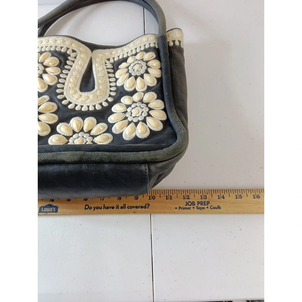 BRIGHTON MASTERPIECE‎  CROWN JEWELL WINSLET EMBROIDERED BEADED HANDBAG